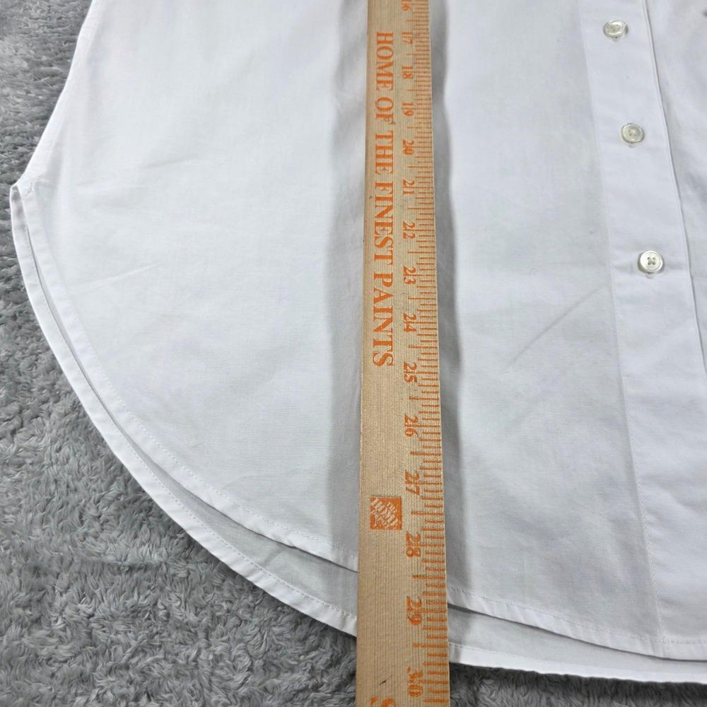 Madewell Oversized Button Up Shirt Cotton Hip Length White Small Womens NWT - Picture 8 of 10